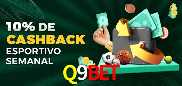 10% de bônus de cashback na Q9BET